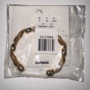 Express Gold Cuff Bracelet
